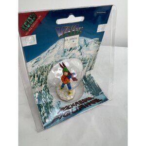 Lemax Vail Village 1996 Skier With Green Hat 2.5 Inches